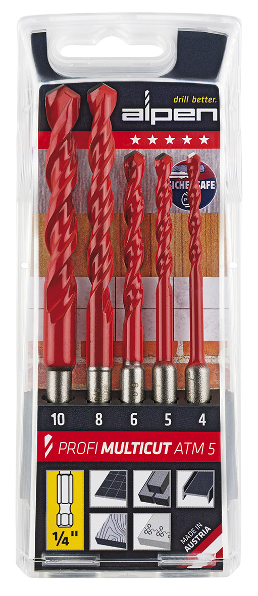 Estuche Brocas Alpen Multiusos / Universal Hexagonal 5 Piezas - Imagen 2