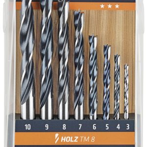 Estuche Brocas Alpen Madera 8 Piezas