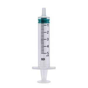 Jeringa 5 ml. Bd