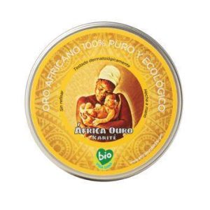 África Ouro Manteca de Karité 100% Pura 100 ml. Aoklabs