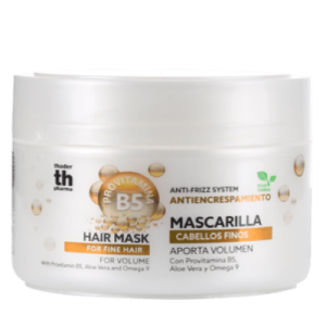 Mascarilla Efecto Antiencrespamiento Provitamina B5. Cabellos finos. 300 ml. Th Pharma