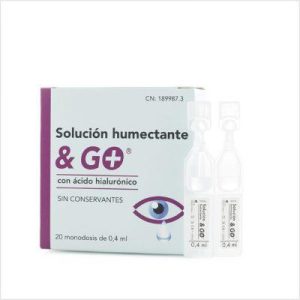 Solución Humectante 20 monodosis. Pharma & Go