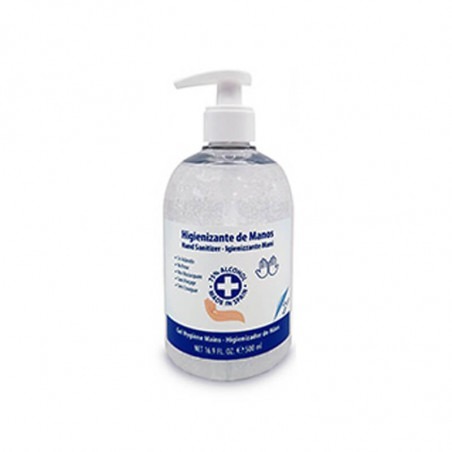 Gel hidroalcoholico manos con dosificador 500 ml - Imagen 2