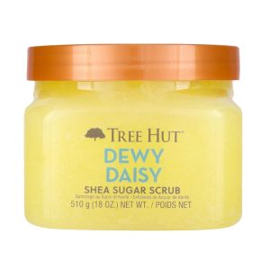 Exfoliante corporal Shea Sugar Scrub – Dewy Daisy 510g. TREE HUT